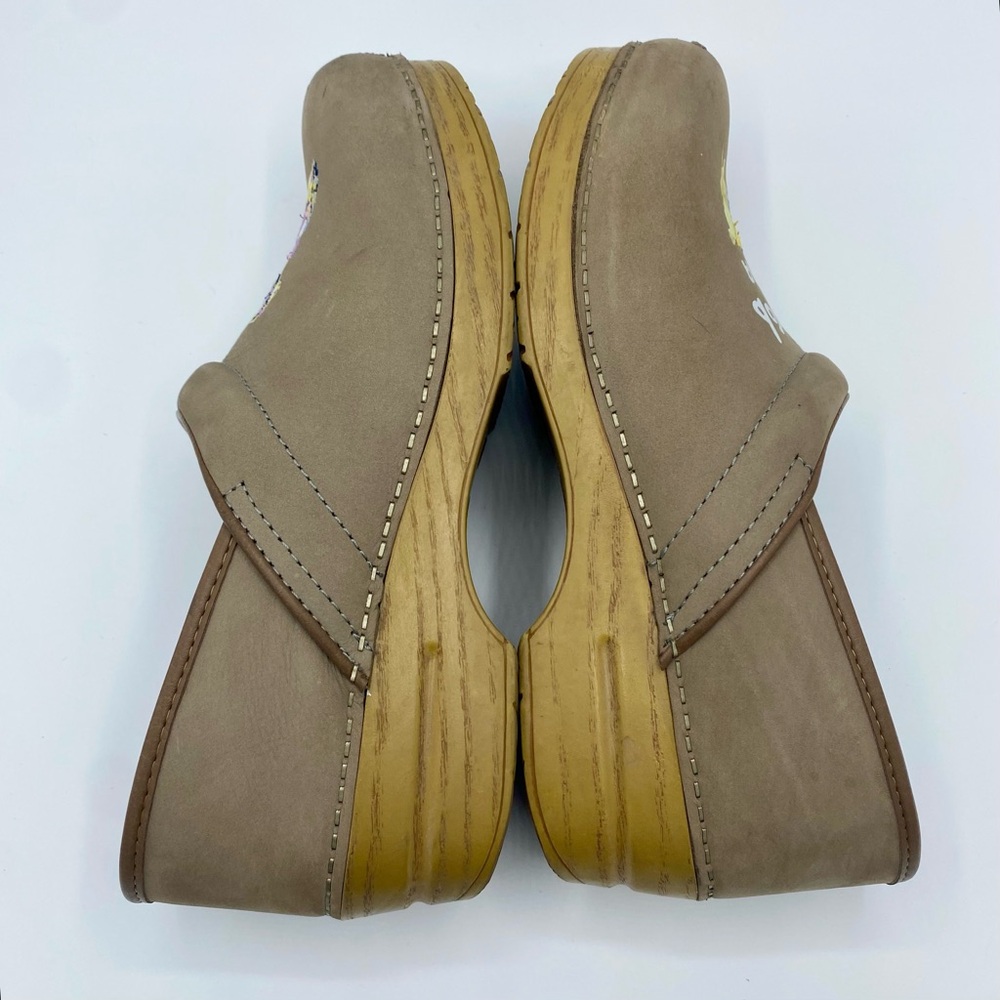 Dansko Twin Pro Llama Milled Nubuck Clog Size 41 / US 10.5 - 11 - Picture 12 of 12